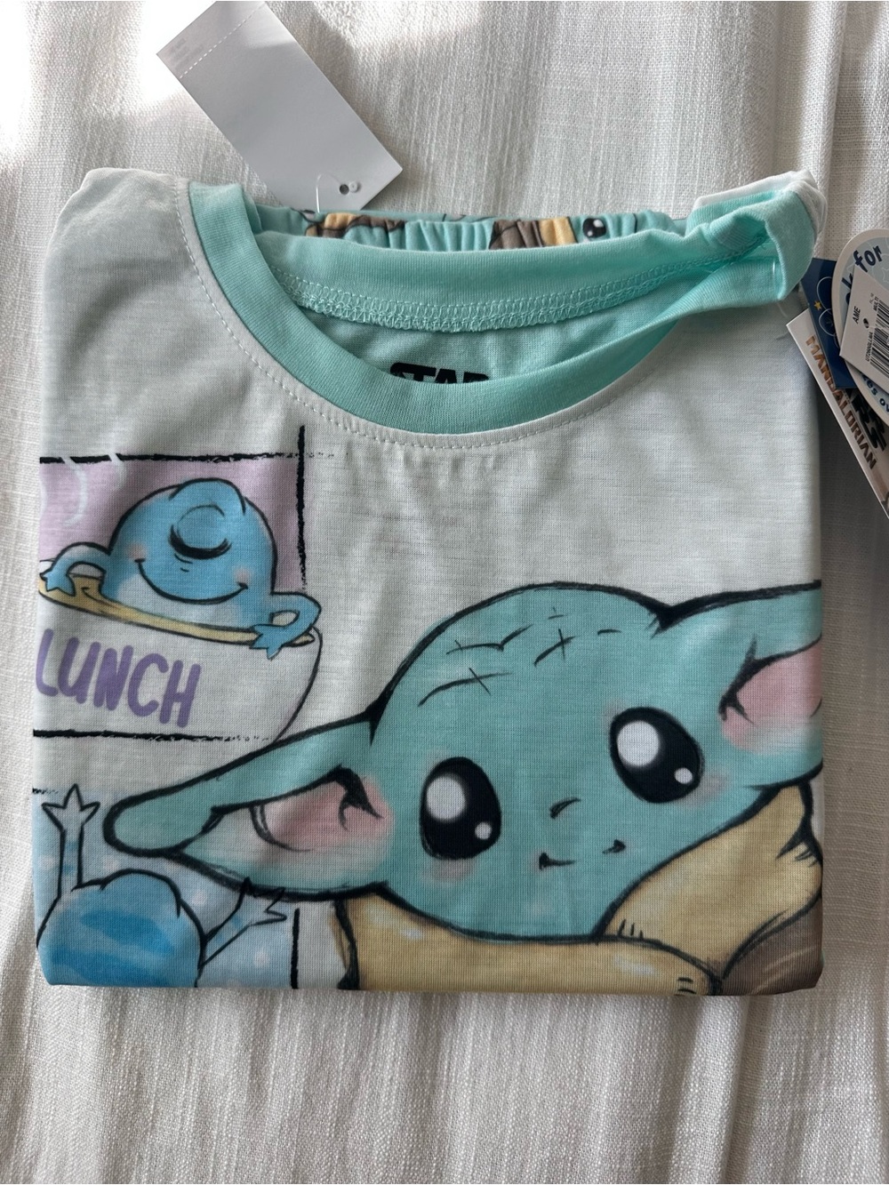 Kids' Baby Yoda Graphic Pajama Set